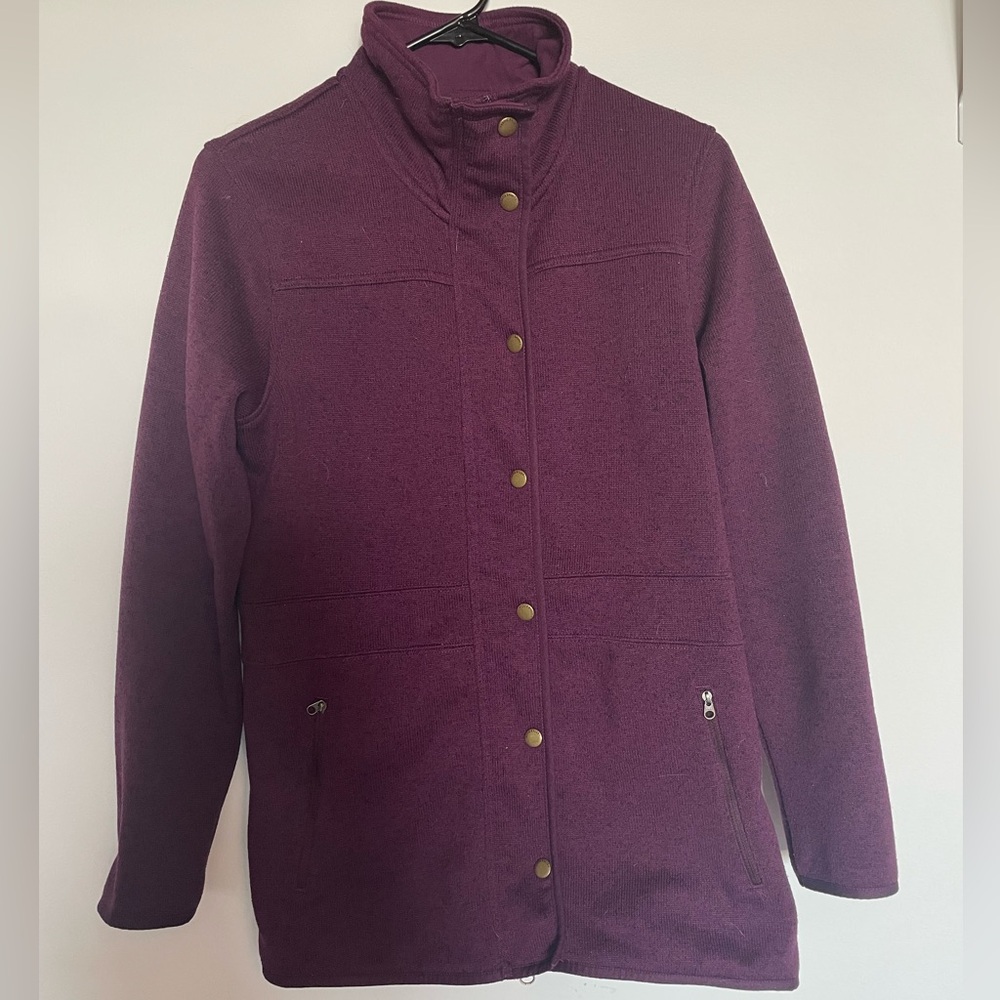 Eddie Bauer Women's Merlot Fleece Jacket